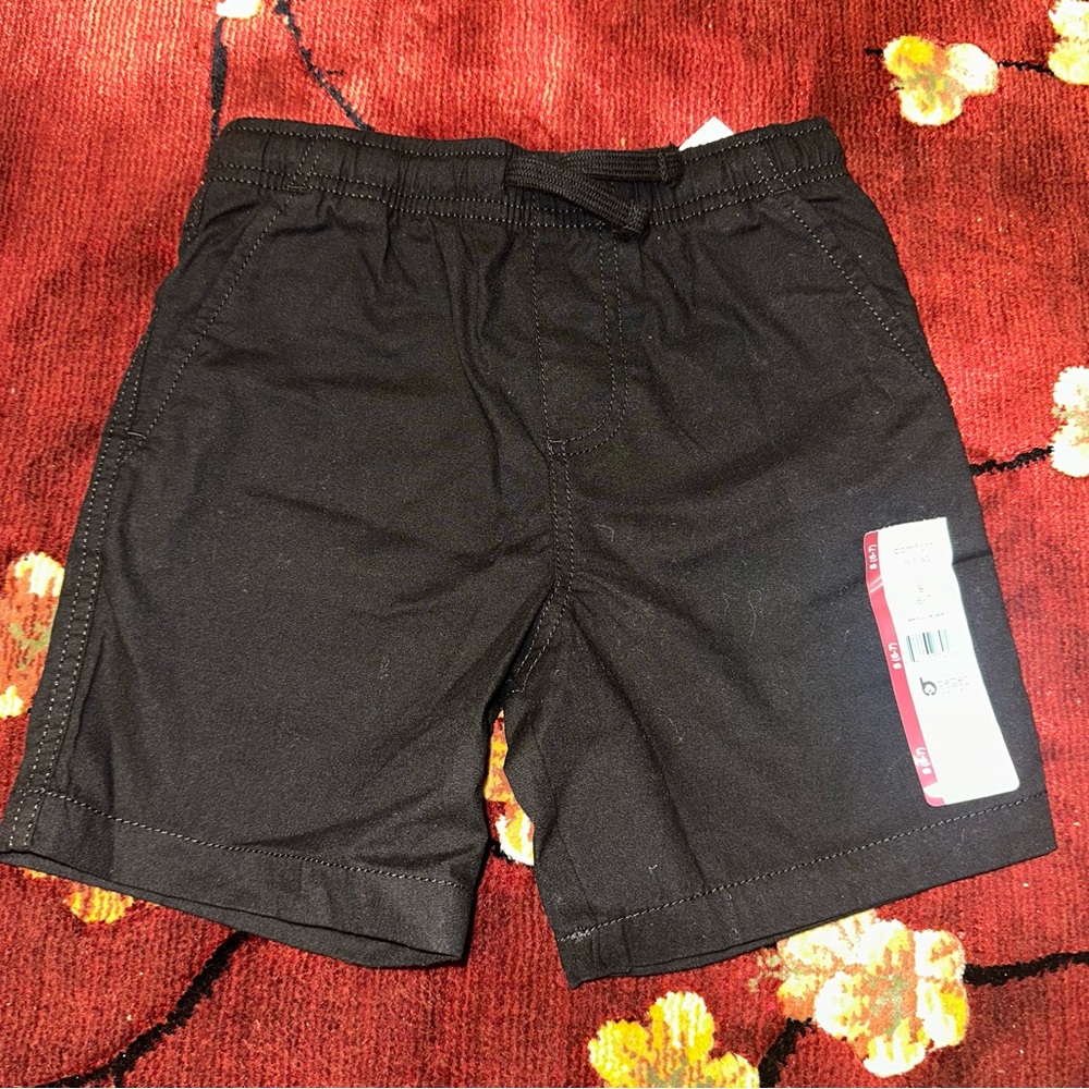 Wonder Nation Black Kids Shorts